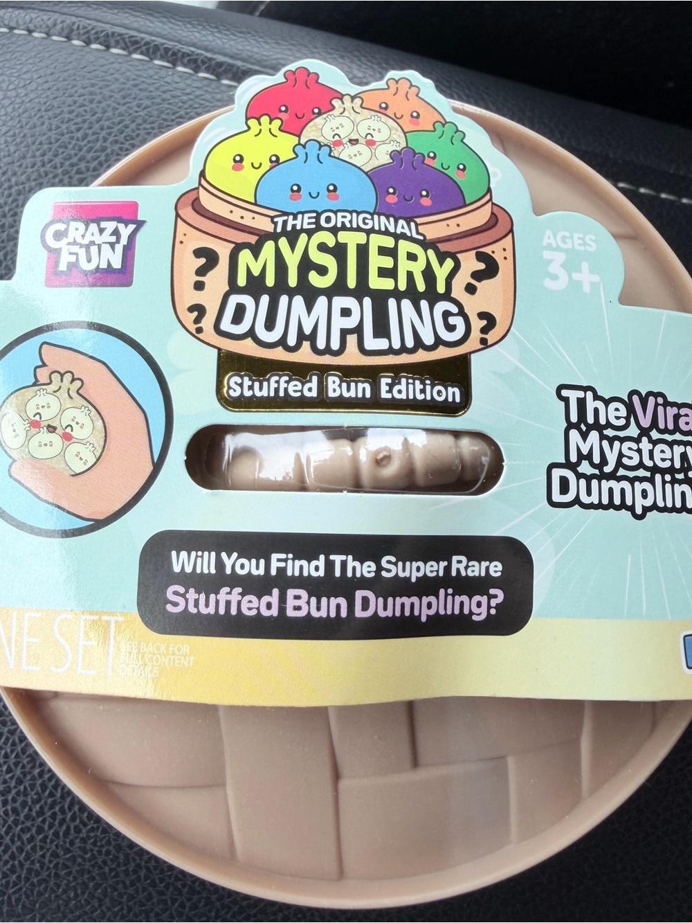 Mystery Dumpling - Beige Stuffed Bun Edition (Kids Party Favor)